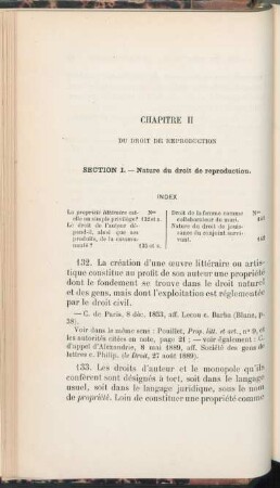 Chapitre II. Du droit de reproduction