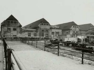 Dresden-Friedrichstadt, Schlachthofring. Schlachthallen für Großvieh (1906/1910, H. J. Erlwein)