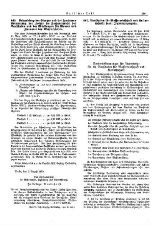 Bauschulen für Wasserwirtschaft und Kulturtechnik; hier: Ingenieurzeugnis : [Erziehung] ; [Für das Reich] ; [Amtliche Erlasse] ; [Amtlicher Teil]