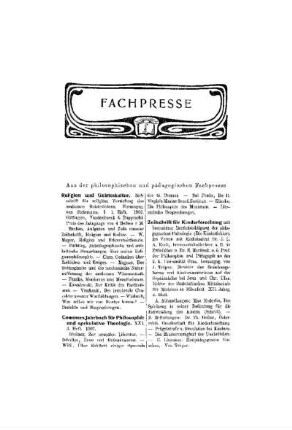 Fachpresse