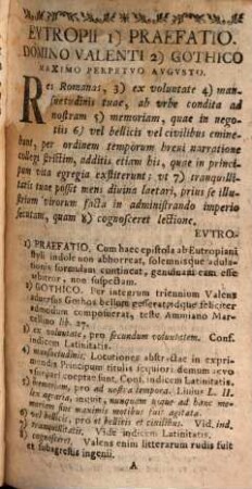 Flavii Evtropii Breviarivm Historiae Romanae : In Vsvm Scholarvm Recensvit