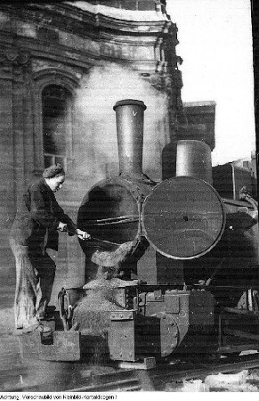Dresden. Die Trümmerbahn, 1945/1946