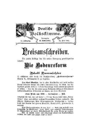 Die 13. ordentliche Hauptversammlung