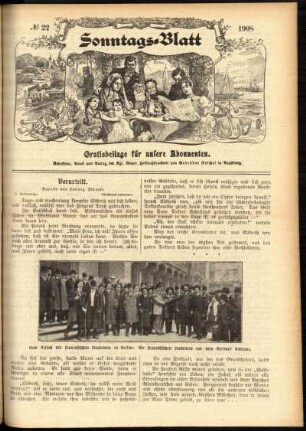 Ausgabe vom Sonntag, den 31. Mai 1908.