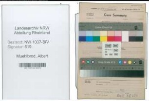 Entnazifizierung Albert Muehlbrod , geb. 30.03.1889 (Stadtinspektor)