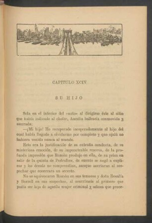 Capítulo XCIV - Su hijo
