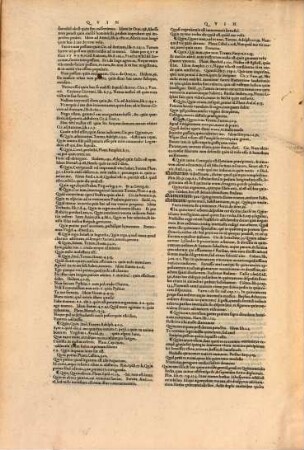 Dictionarium, seu Latinae linguae Thesaurus : non singulas modo dictiones continens, sed integras quoque Latine & loquendi, & scribendi formulas ex optimis quibusque authoribus, ..., 3. [Q - Z]