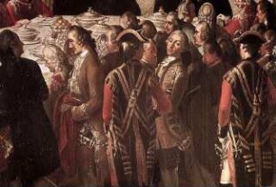 Fest des Goldenen Vlies-Ordens zur Zeit des Kaisers Franz I. Stephan in der Wiener Hofburg