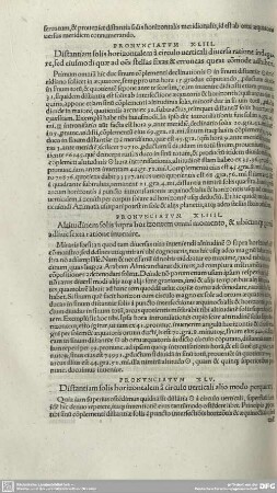 PRONUNCIATUM XLV. Distantiam solis horizontalem a circulo verticali alio modo perquirere.