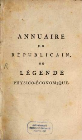 Annuaire de Républicain