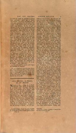 Memoires Pour Servir A L'Histoire Litteraire Des Dix-Sept Provinces Des Pays-Bas, De La Principauté De Liege, Et De Quelques Contrées Voisines, 1