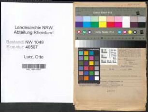 Entnazifizierung Otto Lurz , geb. 06.09.1900 (Fraeser)