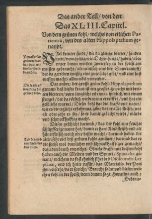 Das XLIII. Capitel.