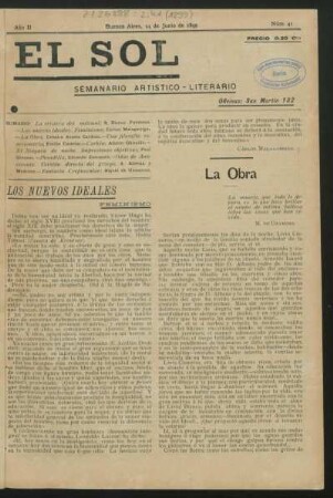 Los nuevos ideales : Feminismo