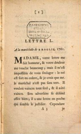 Lettres De Madame La Marquise De Pompadour : Depuis MDCCLIII jusqu'à MDCCLXII, inclusivement. En Deux Tomes, 2