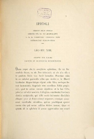 Leonis XIII Pontificis Maximi Acta, Vol. 14