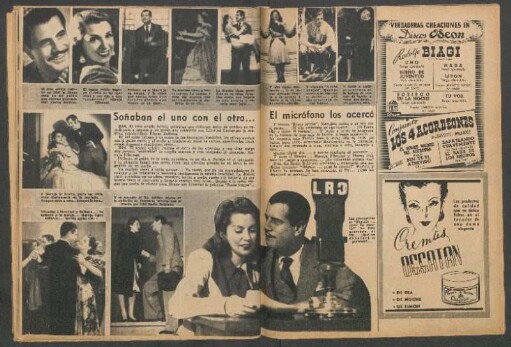 Soñaban el uno con el otro ... El micrófono los acercó