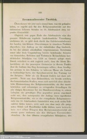 Zusammenfassender Überblick