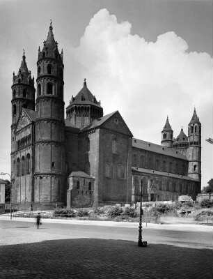 Worms. Dom Sankt Peter (Neubau um 1130-1181, Wiederherstellung nach 1689, Teilerneuerung 1902-1906)