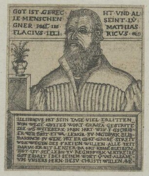 Bildnis des Mathias Flacivs Illiricvs
