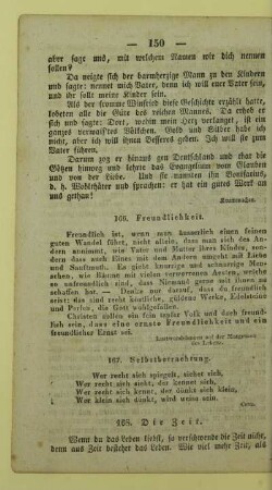 166. Freundlichkeit