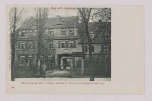 Geburtshaus des ersten deutschen Admirals R. Brommay in Leipzig-Reudnitz-Anger [Das alte Leipzig]