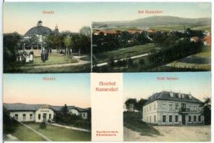 Bad Kunnersdorf, Ortsansicht und Kureinrichtungen