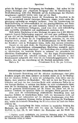 771-775, Betrachtungen zur strafrechtlichen Behandlung des Ehebruches