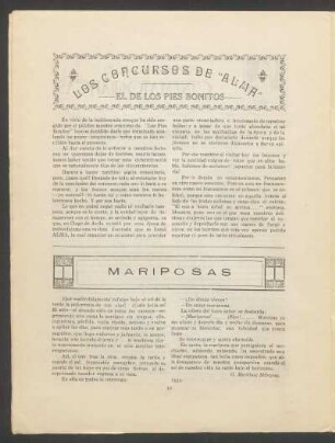 Mariposas