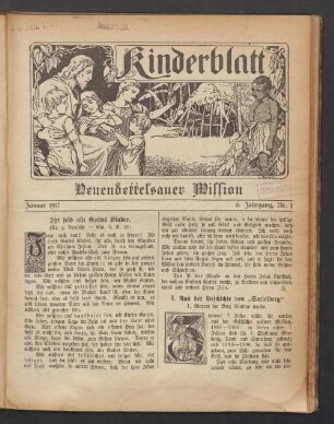 Januar 1917. 8. Jahrgang, Nr. 1