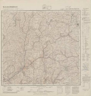 5431 (alte Nr.: 3179) Unterneubrunn, Topographische Karte 1:25000 (4cm - Karte)