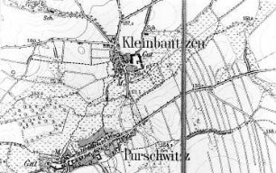 Malschwitz-Kleinbautzen. Meßtischblatt, Sekt. Baruth-Weigersdorf