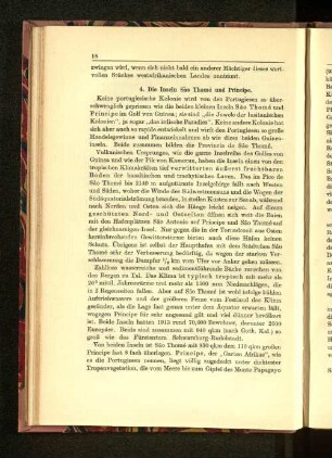 4. Die Inseln São Thomé und Principe.