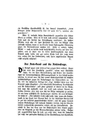 Der Anti-Bund und die Kohlenfrage