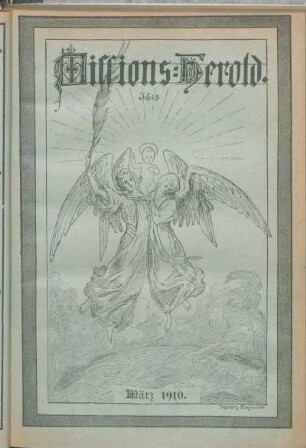 Nr. 3. Zehnter Jahrgang. März 1910.