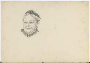 Skizzenbuch F1: Portrait