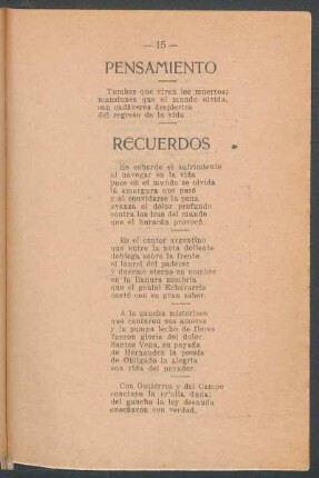 Recuerdos
