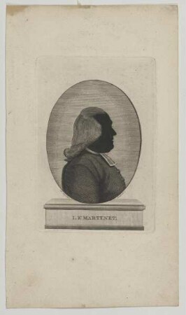 Bildnis des I. F. Martinet