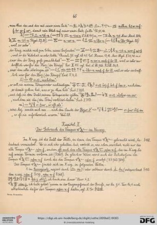 Kapitel II. Der Gebrauch des Tempus [Hieroglyphen] im Neuaeg