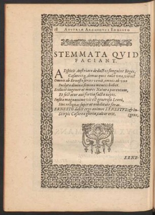 Stemmata Quid Faciant.