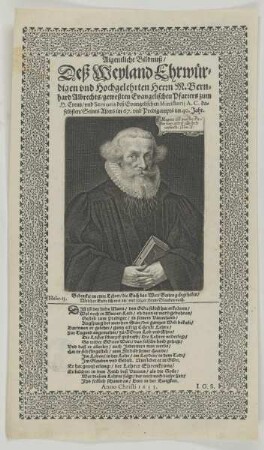 Bildnis des Bernhard Albrecht