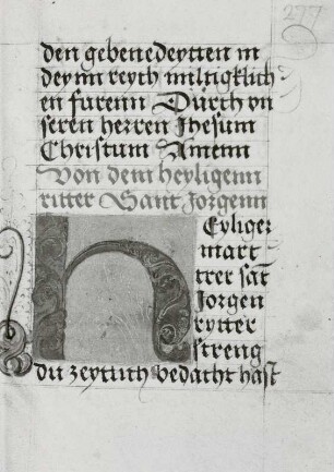 Textseite mit Initiale H, 277r