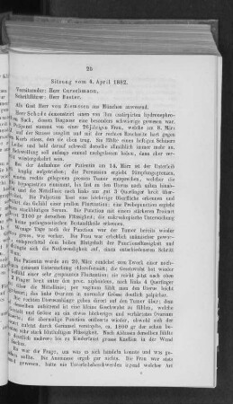 Sitzung vom 4. April 1882.
