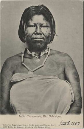 "India Chamacoco, Rio Nabiléque"