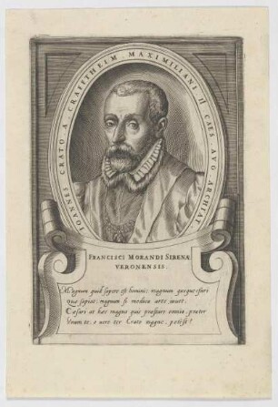 Bildnis des Ioannes Crato a Crafftheim