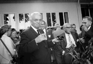 17. Tagung 1967 Chemiker; Maikäferrede: ?, Harold C. Urey, Baron Dées de Sterio, Leopold Ruzicka, Otto Hahn