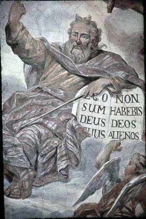 Moses und heiliger Paulus - Altes und Neues Testament