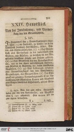 XXIV. Hauptstück