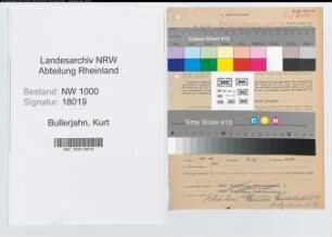 Entnazifizierung Kurt Bullerjahn, geb. 07.08.1904 (Finanzoberinspektor)