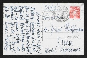 Brief von Richard Katz an Gerhart Hauptmann und Margarete Hauptmann